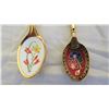 Image 2 : Collector spoons - 1 is 24k gold plated