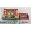 Image 1 : vintage christmas ornaments in original boxes