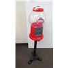 Image 1 : Double Bubble Gum Ball Dispenser - 37" tall (metal + plastic)