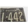 Image 2 : 1952 Sask License Plate - repainted