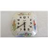 Image 2 : vintage forestville 8 day ceramic wind up clock - with key (working)