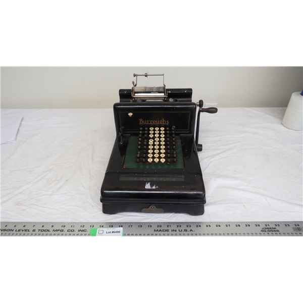 Antique Borrough's adding machine