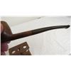 Image 5 : Two vintage tobacco pipes in wood holder