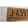 Image 2 : 1936 NB license plate