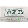 Image 1 : 1978 Yukon Klondike license plate