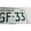 Image 3 : 1978 Yukon Klondike license plate