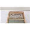 Image 2 : vintage economy glass washboard