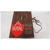 Image 2 : vintage royal imsurance co electric clock - working