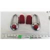 Image 2 : (2) vintage auto tail lights