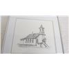 Image 2 : Print in Frame - The Church of St. Peters and St. Paul - by C. Rofa - 15.75x17.25 #/250