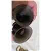 Image 2 : (2) brass bells + brass bottle cap opener