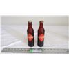 Image 1 : 2X THE BID PRICE - orange crush amber glass bottles - 7oz