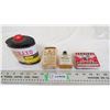 Image 1 : (3) vintage containers