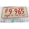 Image 3 : pair of 1973 Sask licence plates