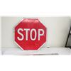 aluminum stop sign - 29.5" long