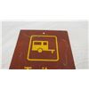 Image 2 : trailer storage aluminum sign - 11.75x17.75
