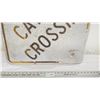 Image 3 : Cattle crossing aluminum sign - 24x24