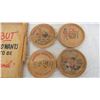 Image 3 : vintage advertisement wooden tray + coasters