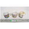 Image 1 : (3) vintage cups