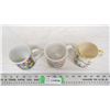 Image 2 : (3) vintage cups