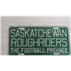 Image 2 : 1980s Sask Roughriders Staff License plate? (metal)