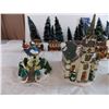 Image 2 : Train, trees, Horse + Bugy's, miniature figures - X-Mas diorama