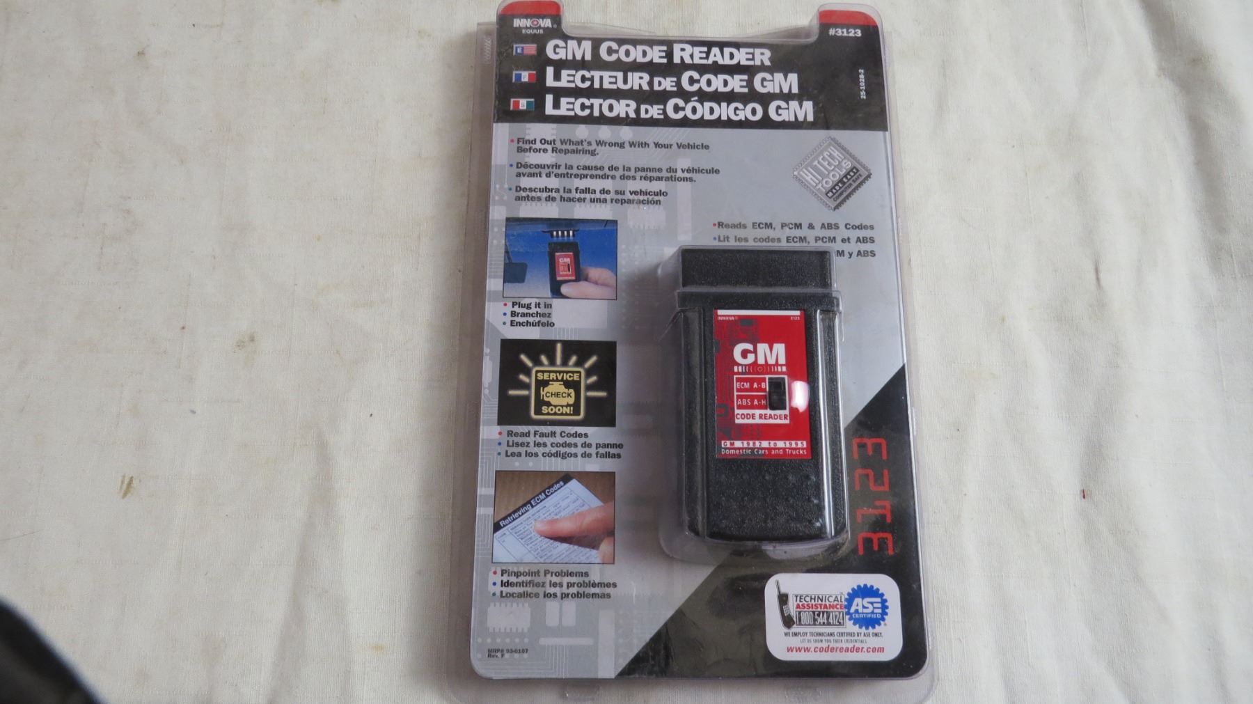 Innova GM Code Reader 1982 1995 Cars Trucks Bodnarus Auctioneering Innova gm code reader 1982 1995 cars trucks bodnarus auctioneering