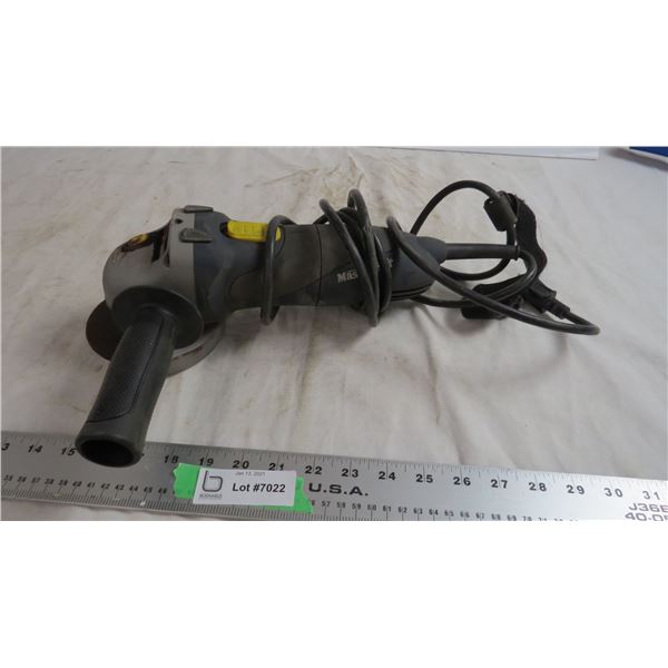Mastercraft 4.5" angle grinder (working)