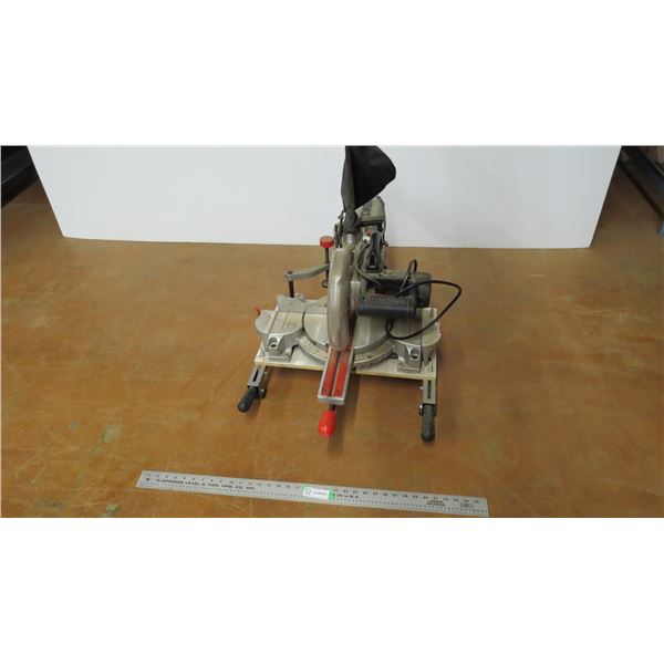 *Craftsman 10" sliding compound mitre saw with laser track (working)