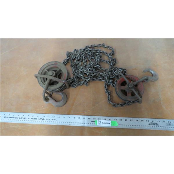 *Block N tackle (1/2ton?)