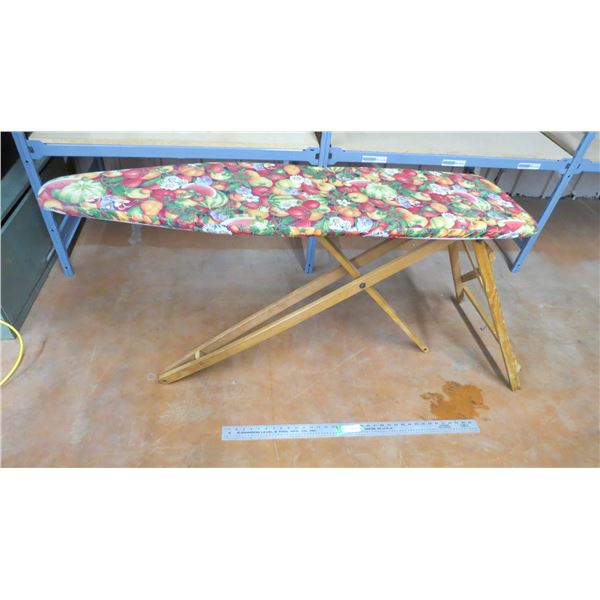 *vintage ironing board folding legs