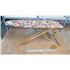 *vintage ironing board folding legs