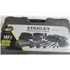Image 5 : stanley pro grade black chrome mechanics tool set in case (sockets ratchets)