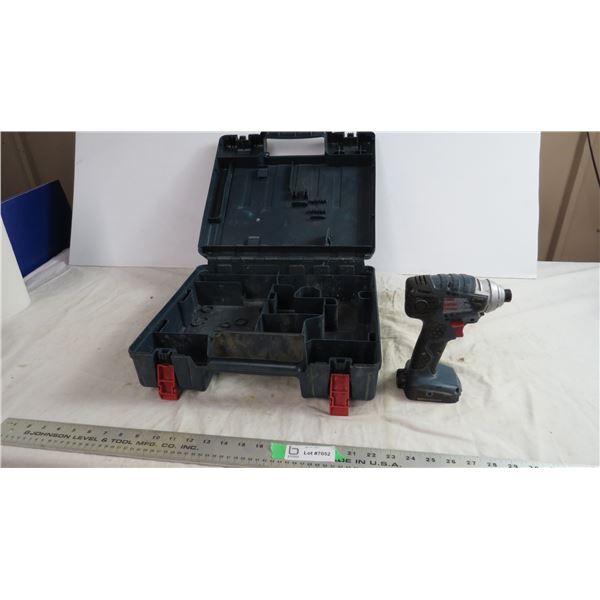 Bosch Litheon impactor 180 1/4" (no battery) with bosch case