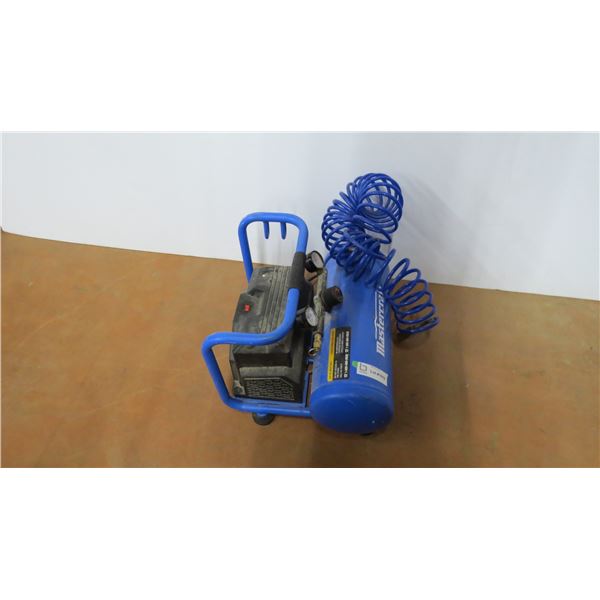 mastercraft portable air compressor 1/3HP 2gal (cord cut)