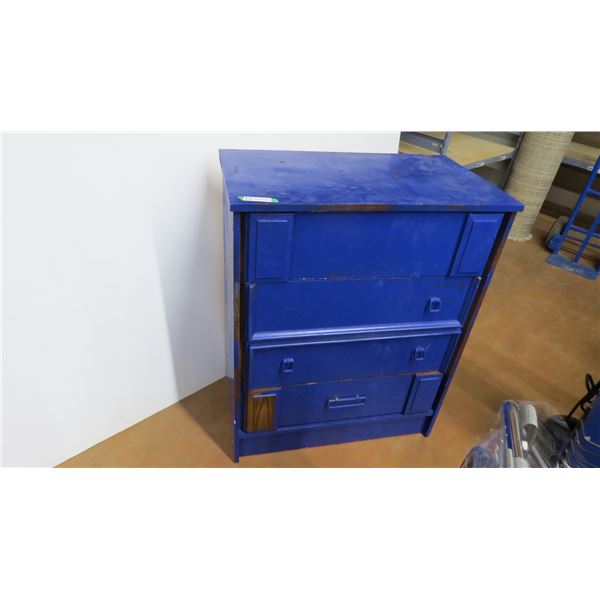 wooden cabinet - 30.5W x 17.75D x 39" T (painted)