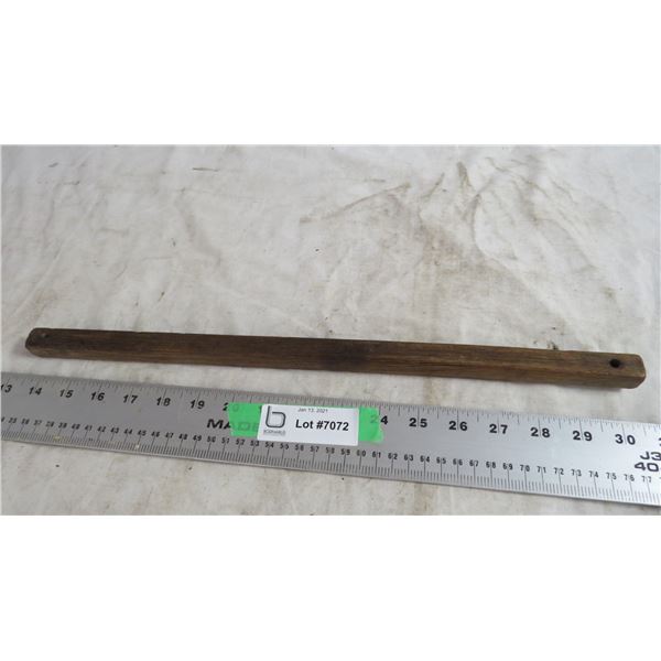 vintage wood measuring stick