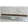 vintage wood measuring stick