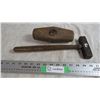 antique hammer + sledge hammer head