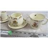 Image 3 : Royal Doulton Bunnykins cups + saucers (double handled cup)