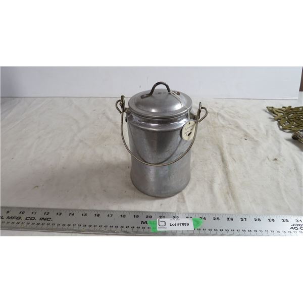 1/2 gallon cream can - walker ware