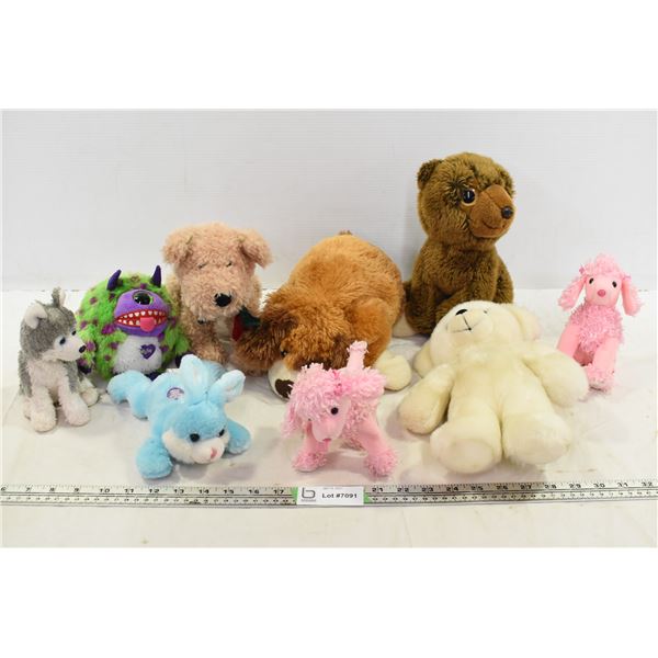 Assorted Stuffed Animals