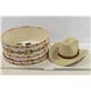 Calgary Made Hat & Box - Size 7 1/8