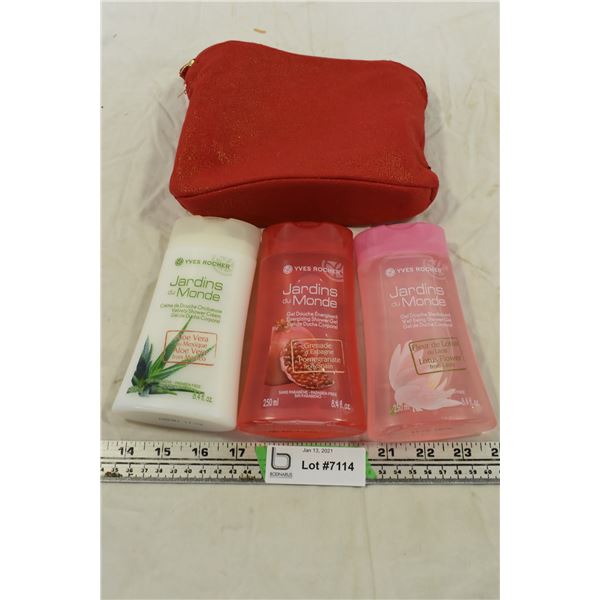 Red Bag w/ Female Hygiene Products