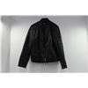 Children’s Large Black Leather Jacket
