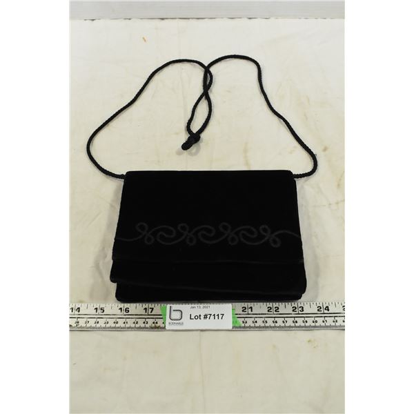 Velvet Black Purse