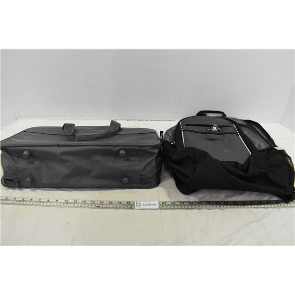 Mosaic Backpack & Grey Carrying Case