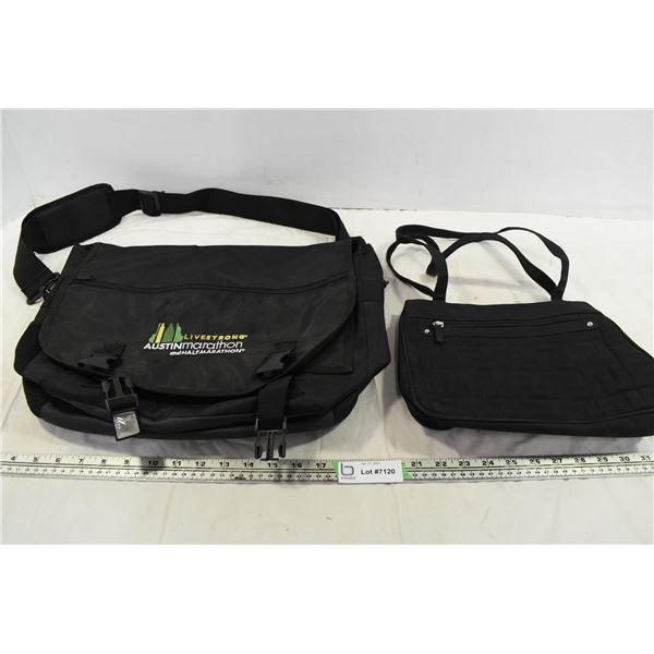 Laptop Bag & Black Purse