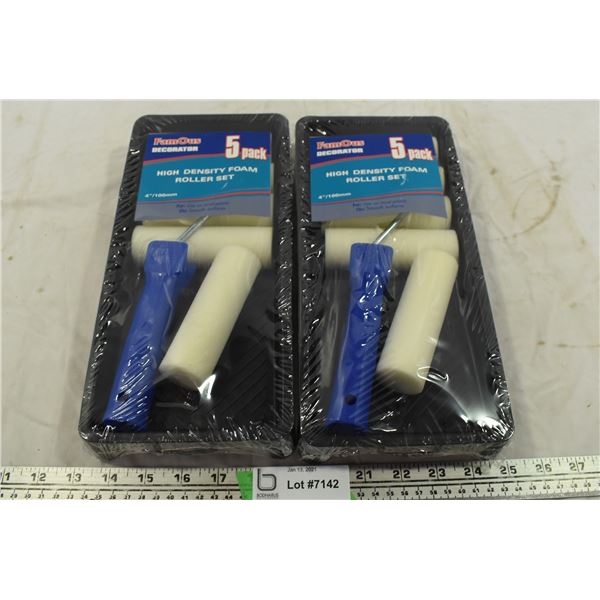 2 Packs of Paint Rollers