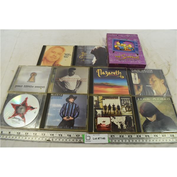 Assorted CD’s & Simpsons Season 3
